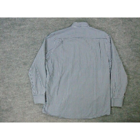 Nordstrom‎ Shirt Mens XL Regular Fit Blue White Check - Picture 2 of 9
